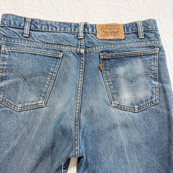 Vintage Levis 517 40517-0215 Blue Denim Jeans Mens Size 36x36 Made‎ in USA